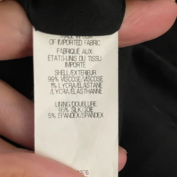 HELMUT LANG black Cowl Neck Mini Dress - Picture 5 of 5